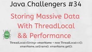 Java Challengers 34  ThreadLocal join start Thread [upl. by Spector761]