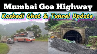 kashedi tunnel latest updatekashedi ghat conditionMumbai Goa Highway NH 66  Latest Road Update [upl. by Marvel]