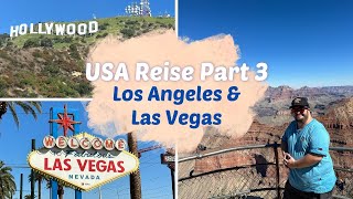 Es geht an die Westküste  Los Angeles amp Las Vegas  USA Rundreise 2023 Part 3  VLOG Deutsch [upl. by Rolat]