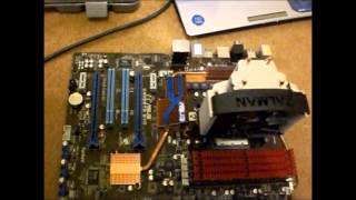 Asus M5A99FX Pro R20 MotherboardComputer rebuild [upl. by Jezrdna773]