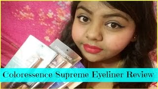 Coloressence Eyeliner Review [upl. by Othilie]