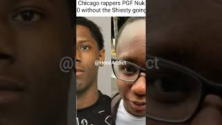 Pictures of Chicago rappers PGF Nuk and VonOff1700 without the Shiesty going viral 👀 [upl. by Llemej]