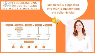 Mit diesen 5 Tipps wird Ihre MDK Begutachtung ein voller Erfolg [upl. by Leamhsi965]