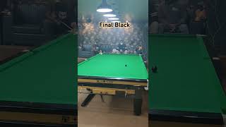 Amazing Snooker Cut Shot  Snooker Final Black Ball  Best Snooker Shots amazing finalblack best [upl. by Amsaj]