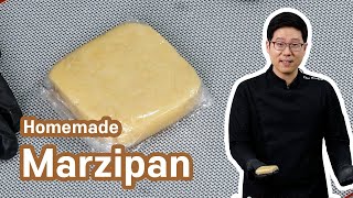 Homemade Marzipan recipe  Done in 5 minutes  Pastry 101 [upl. by Lira257]