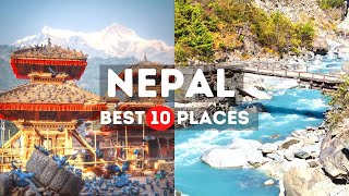 Amazing Places to visit in Nepal  Travel Video [upl. by Nonnairb5]