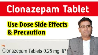 Clonazepam Tablet Use Doses Side effects and Precaution  explained  Lonazep  Zapiz Clonotril [upl. by Tihw234]