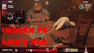 IMOGEN VS FONDATORII FPLAYT PE LIARS BAR [upl. by Yrrat]