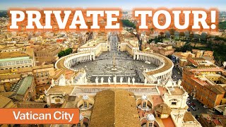 Is a Private Tour of Vatican City Worth It A Tour of Vatican Museums Sistine Chapel amp St Peters [upl. by Aurie459]