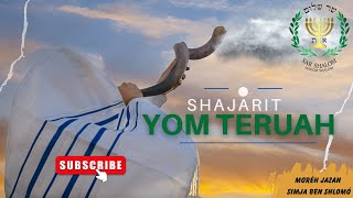 SHAJARIT YOM TERUAH SHABAT SHALOM 150923 MOREH JAZAN SIMJA BEN SHLOMO KEHILA SAR SHALOM [upl. by Jammal]