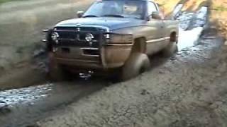 Dodge Ram 4x4 mudding in Fulton MO [upl. by Hamirak]