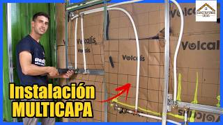 🔶Instalación de TUBERIAS MULTICAPA e Instalaciones SANITARIAS de BAÑO y COCINA🔶Guía Completa [upl. by Dorita]