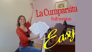 La Cumparsita  Version complète piano partition disponible [upl. by Chancellor918]