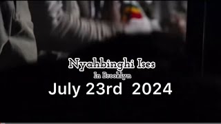 Nyahbinghi July 232024 RasTafari Emperor Haile Selassie I EarthLight [upl. by Shena]