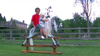 NEW Children Riding Rocking Horses From httpwwwrockinghorsecoukmov [upl. by Halli379]