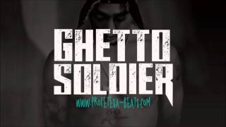 HipHop Rap Beat Instrumental w Hook Ghetto Soldier prod Profetesa [upl. by Rey258]