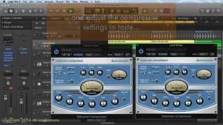 db audioware Sidechain Compressor  Logic Pro X [upl. by Anagnos]