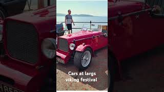 Some cars at the Largs Viking festival automobile cars ford mg mercedes farari [upl. by Krahling]