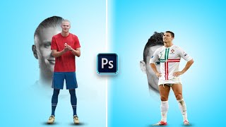 How to make poster Desgin in Photoshop easy Tutorial [upl. by Yebba]