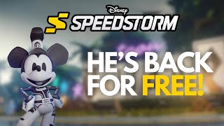 Steamboat Mickey Is BACK How To Get One of The Rarest Racers For FREE  Disney Speedstorm [upl. by Liddle]