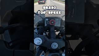 CF MOTO 250SR TOP SPEED [upl. by Nuahsyar933]