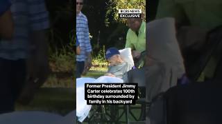 Former President Jimmy Carter celebrates 100th birthday shorts [upl. by Asira]