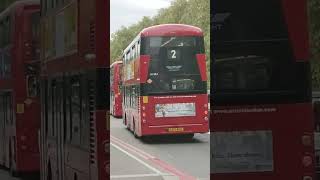 RATP ADH45062 on the 414 AL HV284 on route 2 and Citytour London 15114 passing by [upl. by Aldin]