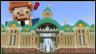 Hermitcraft 9 Ep 44 Scarlands MEGA Entrance Build [upl. by Ahsemed593]