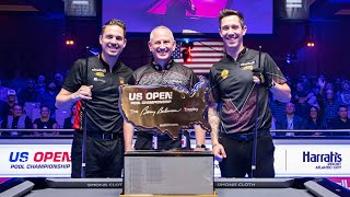 FINAL  Francisco Sanchez Ruiz vs Max Lechner  2022 US Open Pool Championship [upl. by Ennobe]