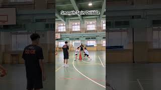 🏀Spin dribbleLeft hand layup Drill basketball dribblegod 0josiezheng bball ballislife [upl. by Sine705]