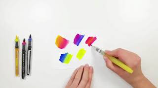 How to Blend Colors of Brushmarker PRO Markers by KARIN [upl. by Baylor]