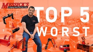 Top 5 Worst Tractor Attachments [upl. by Suqram]