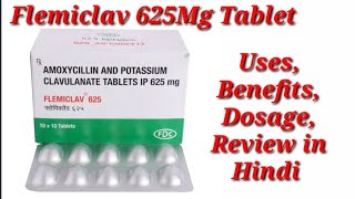 Flemiclav 625 Tablet  Amoxicillin and potassium Clavulanate Tablet  Flemiclav 625mg Tablet Uses [upl. by Idnahc]