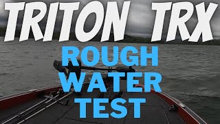 2022 Triton TRX On the Water Review  Bass Boat Rough Water Test  Triton TRX Top Speed Test [upl. by Annette]