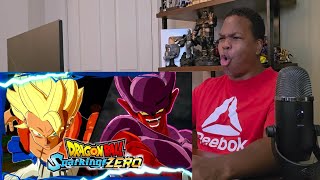 DRAGON BALL Sparking ZERO – SUPER and MOVIES Character Trailer  Reaction [upl. by Onek]