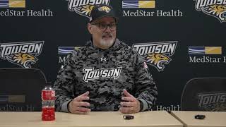 Full Press Conference Following Towson Footballs Victory Over Rhode Island [upl. by Giza]