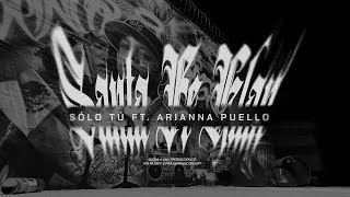 Santa Fe Klan Arianna Puello  Solo Tú Lyric Video [upl. by Nyrhtakyram672]