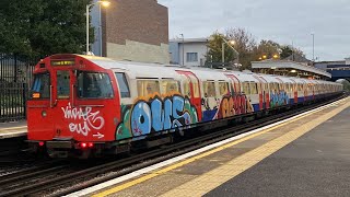 London Overground amp LU Bakerloo Line at Harlesden Station [upl. by Necyrb634]