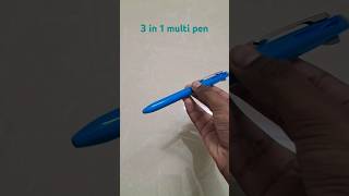 3 in 1 multi pen penlover pen stationaryshorts [upl. by Godbeare]