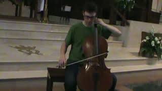 Cello excerpt from Verdi Requiem Offertorio Roric Cunningham [upl. by Tnelc]