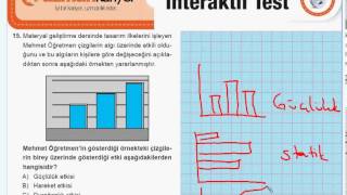 KUPA  Öğretim Teknolojileri ve Materyal Tasarımı  Test 5  Soru 8 [upl. by Killarney114]