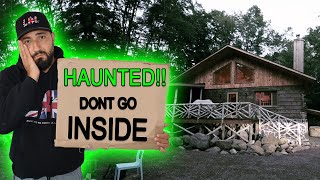 HAUNTED DEATH CABIN IN THE WOODS UNSOLVED COLD CASE PARANORMAL ACTIVITY [upl. by Maze]