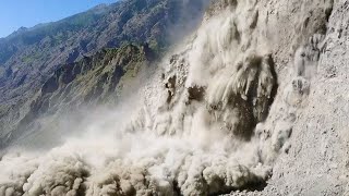 5 Monster Landslides Caught On Camera [upl. by Elleirbag]