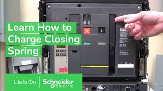 Locking Out Masterpact® NW Circuit Breakers  Schneider Electric Support [upl. by Endys395]