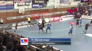 Die schönsten Tore im April Highlights der HandballBundesliga [upl. by Ynnos]