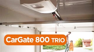 CarGate 800 TRIO  Motorisation pour porte de garage SCS Sentinel [upl. by Hanford]