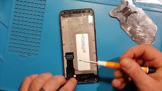 Samsung J6 Ka Display Kaise Change Kare  Samsung J6 LCD Replace  How To Change Samsung J6 Display [upl. by Adoc143]