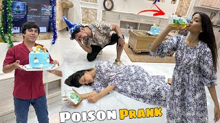 Poison Prank Whit Mamu 🤮 Saba Marna Wali Thi 😨 [upl. by Uriah]