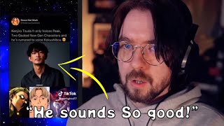 Jacksepticeye Reacts To The Best Voice Actor In Anime [upl. by Modesta]