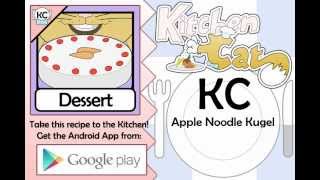 Apple Noodle Kugel  Kitchen Cat [upl. by Laurent]